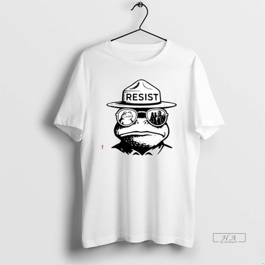 Official Best Resist Reflection Frog Portland Protest Frog - clothing by TeeHivey.com