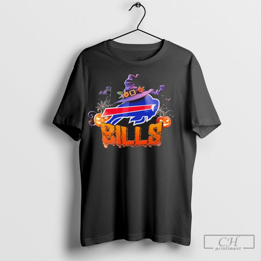 Official Bills Logo Halloween Pumpkin Shirt Sweater