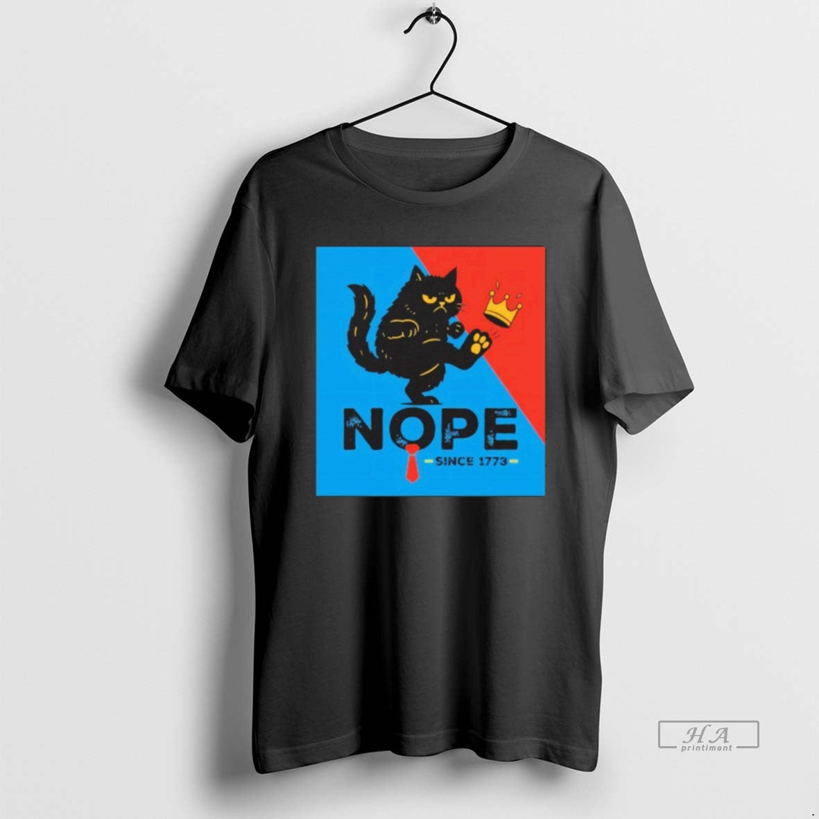 Official Black Cat No Kings Nope Since 1773 - clothing by TeeHivey.com