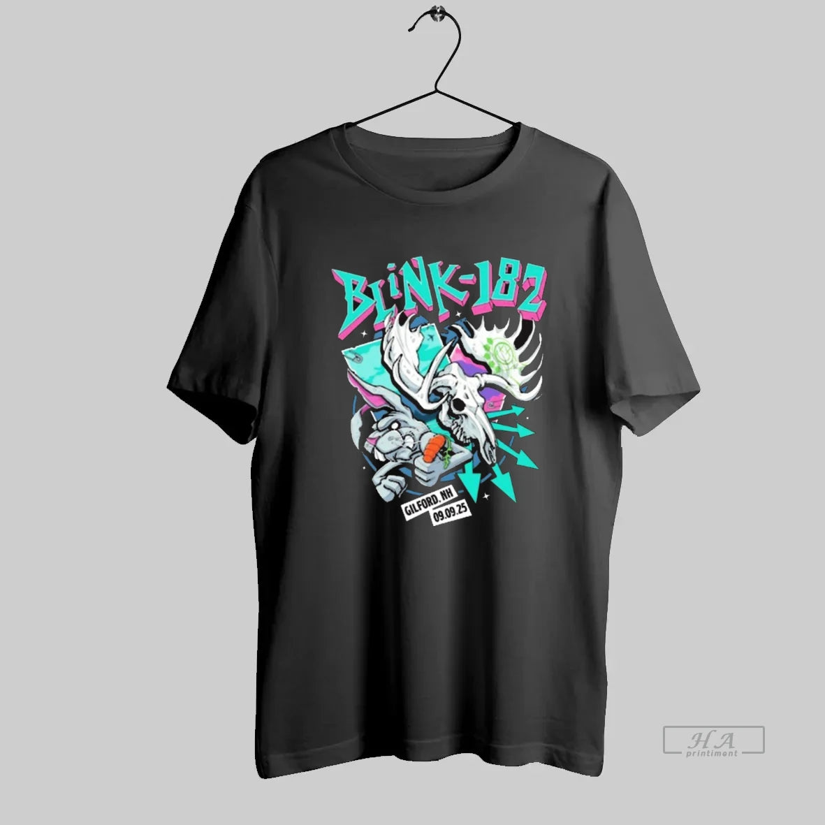 Official Blink 182 Gilford Nh Tour On September 9 2025 - clothing by TeeHivey.com