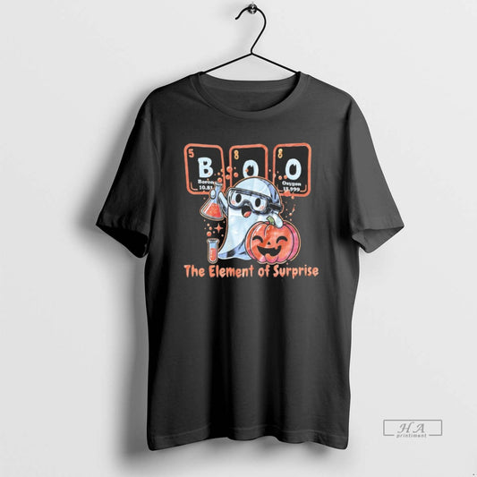 Official Boo The Element Of Surprise Halloween - clothing by TeeHivey.com