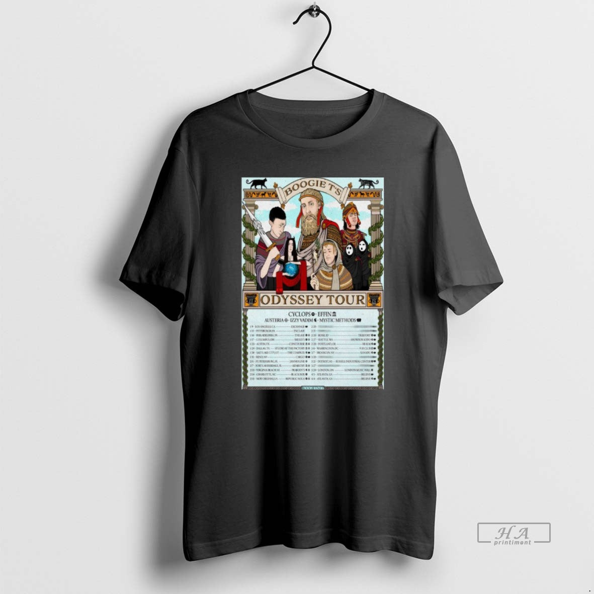 Official Boogie T Odyssey Tour 2026 - clothing by TeeHivey.com