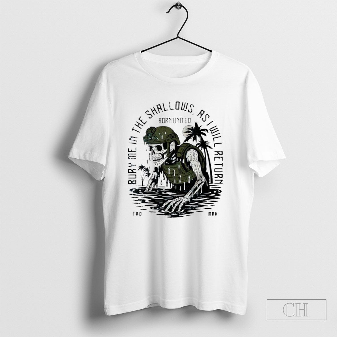 Official Buy Me In The Shallows As I Will Return Skeleton Soldier Sweater