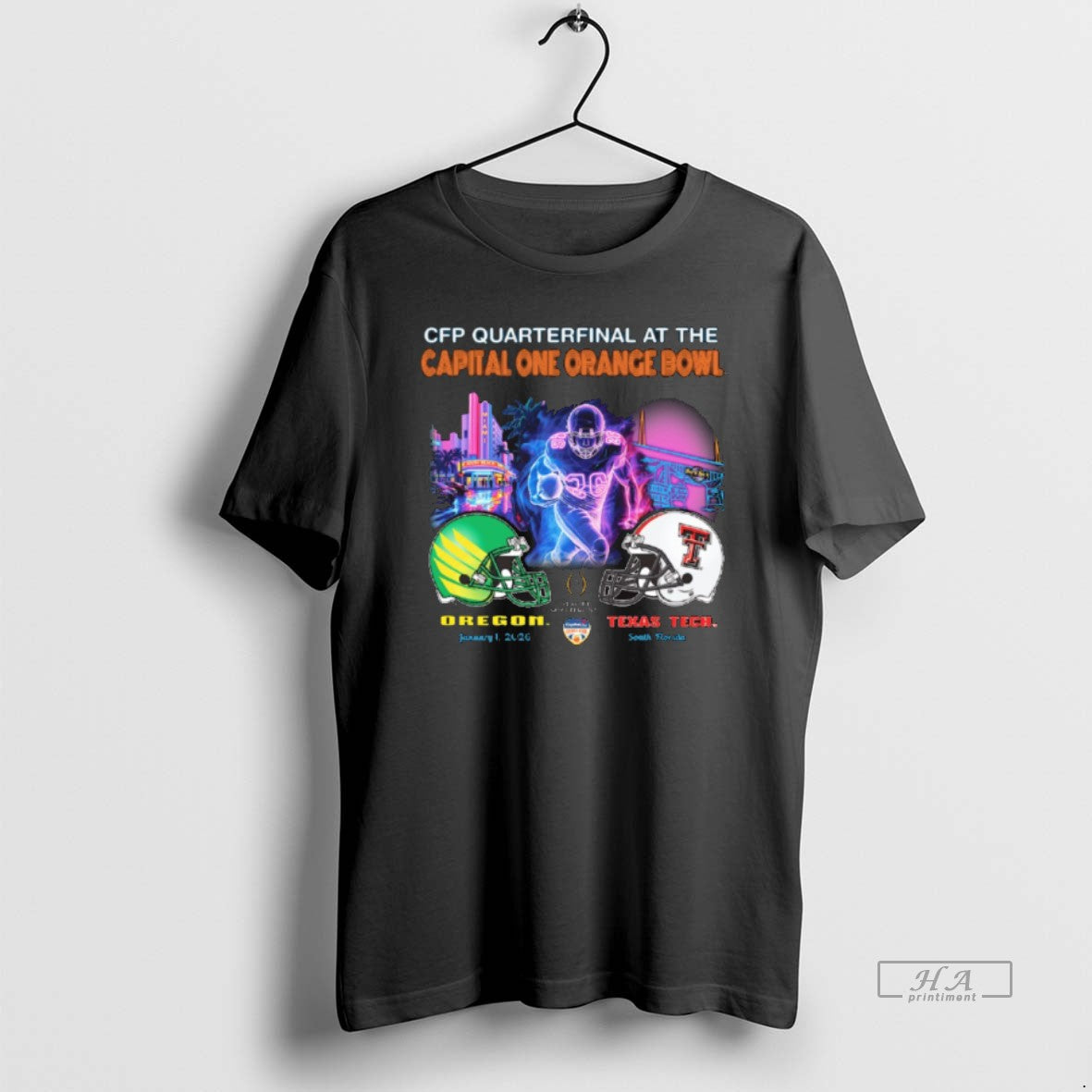 Official Cfp Quarterfinal At The Capital One Orange Bowl Oregon Vs Texas Tech Jan - clothing by TeeHivey.com