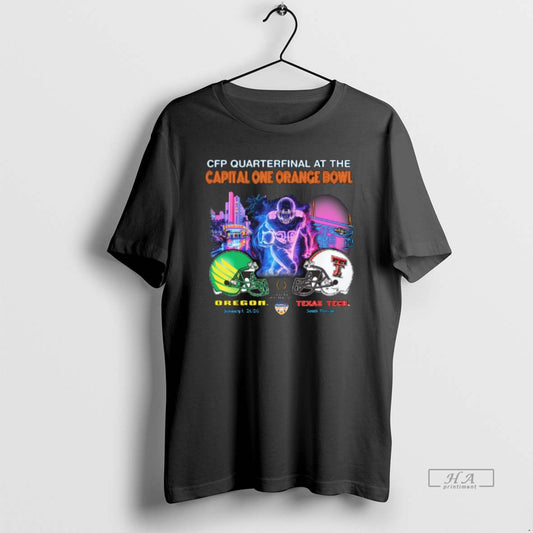 Official Cfp Quarterfinal At The Capital One Orange Bowl Oregon Vs Texas Tech Jan - clothing by TeeHivey.com