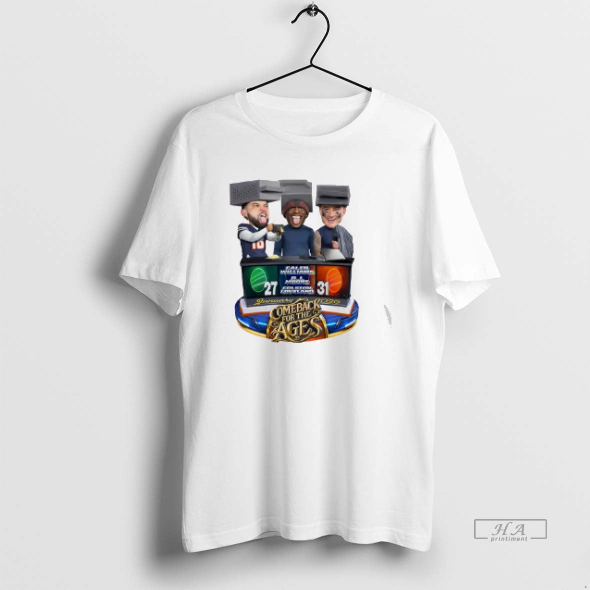Official Caleb Williams Colston Loveland Dj Moore Cheese Grater Triple Caricature - clothing by TeeHivey.com
