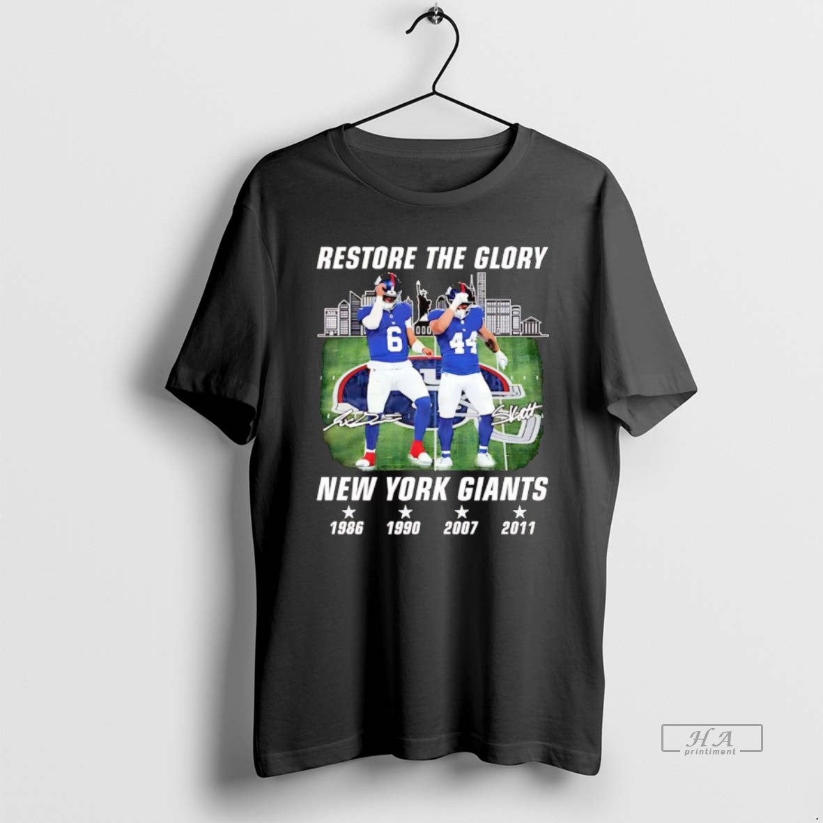 Official Cam Skattebo And Jaxson Dart Restore The Glory New York Giants - clothing by TeeHivey.com
