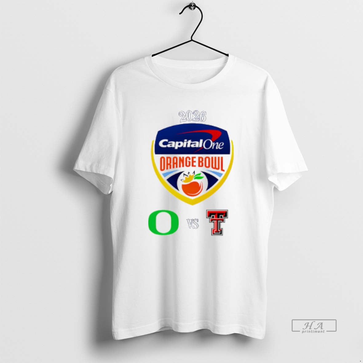 Official Capital One Orange Bowl 2026 Oregon Vs Texas Tech - clothing by TeeHivey.com