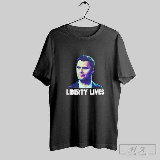 Official Charlie Kirk Liberty Lives - clothing by TeeHivey.com