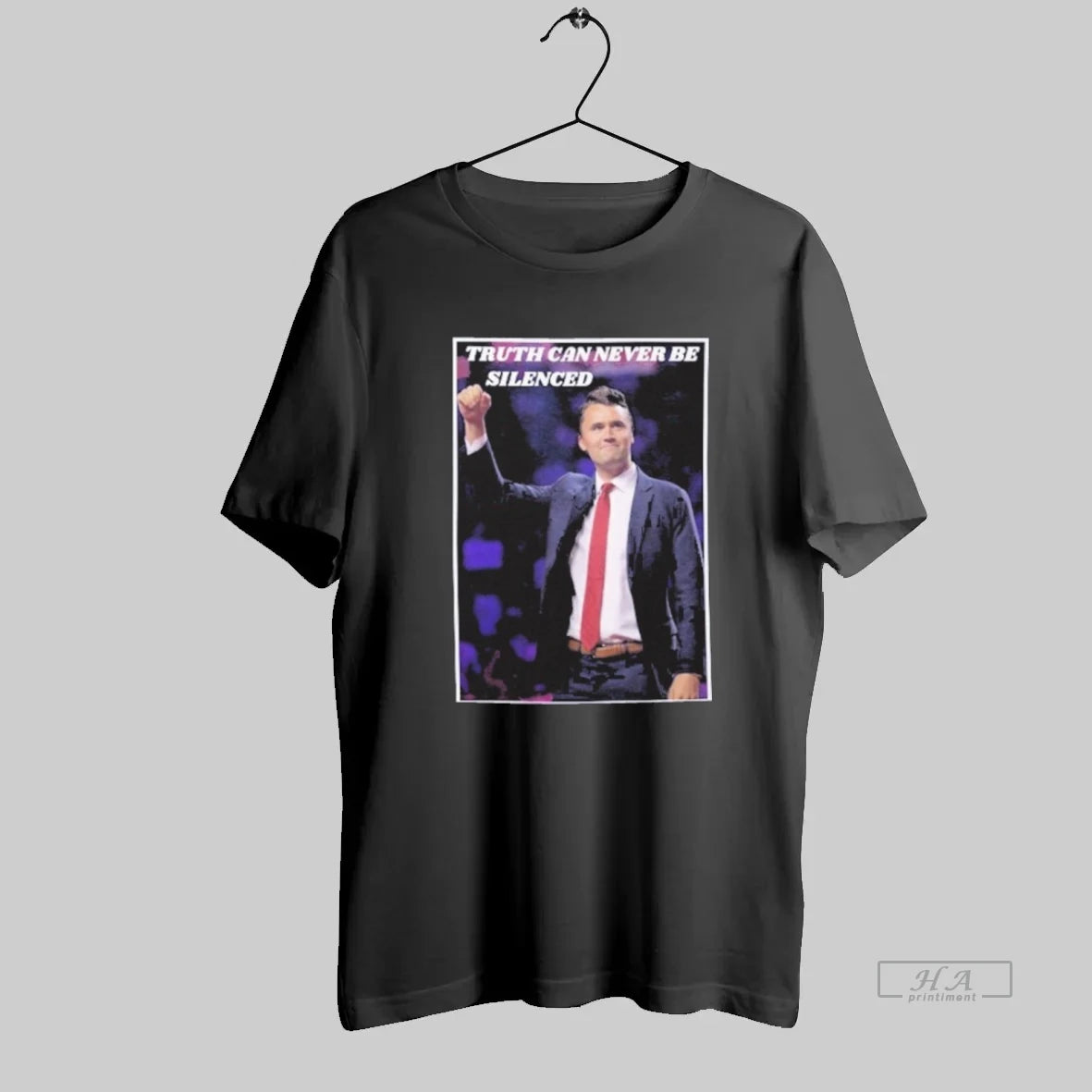 Official Charlie Kirk Truth Can Never Be Silenced Oversized - clothing by TeeHivey.com