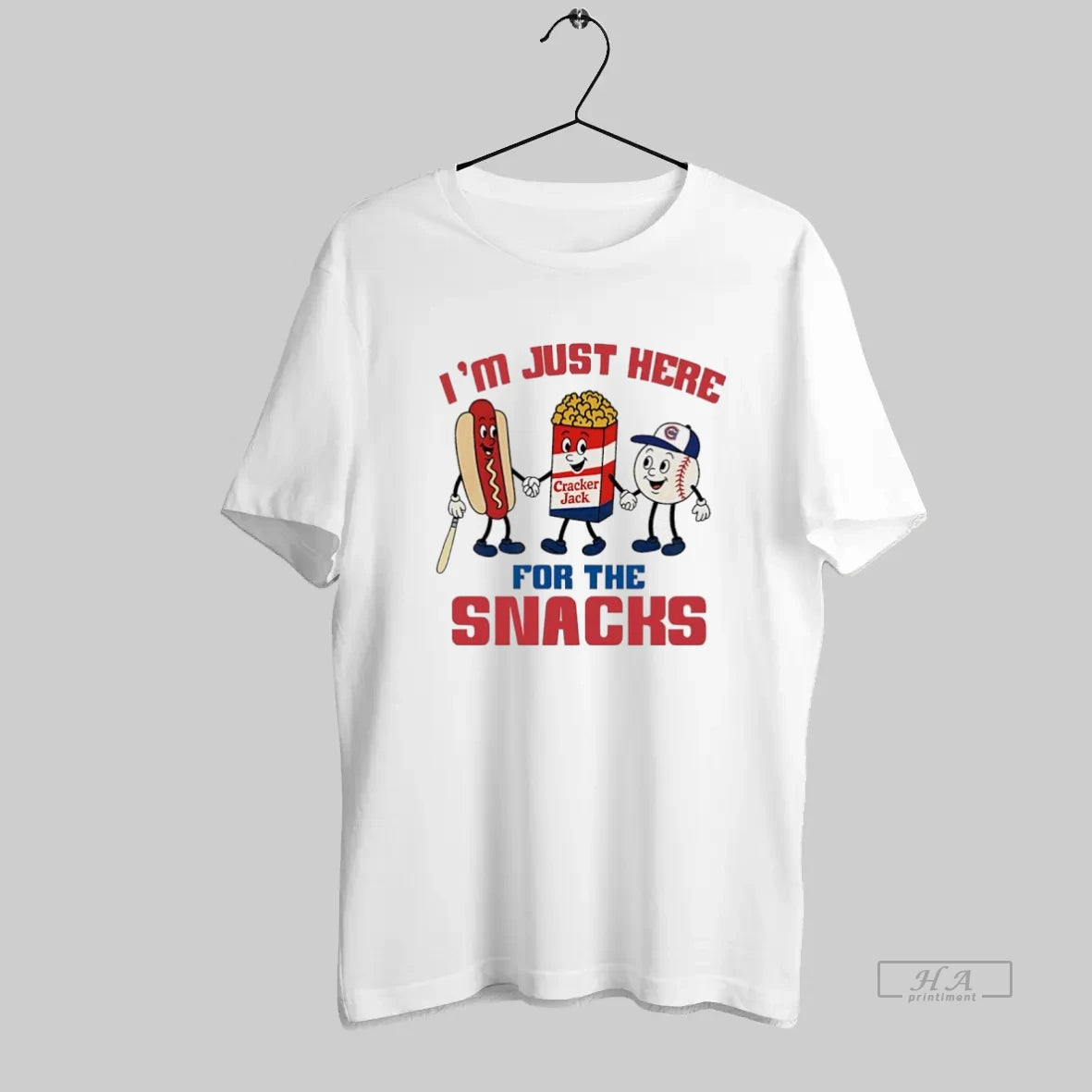 Official Chicago Cubs Im Just Here For The Snacks - clothing by TeeHivey.com