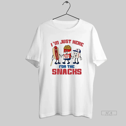 Official Chicago Cubs Im Just Here For The Snacks - clothing by TeeHivey.com