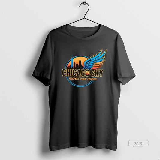 Official Chicago Sky Respect Your Elders - clothing by TeeHivey.com