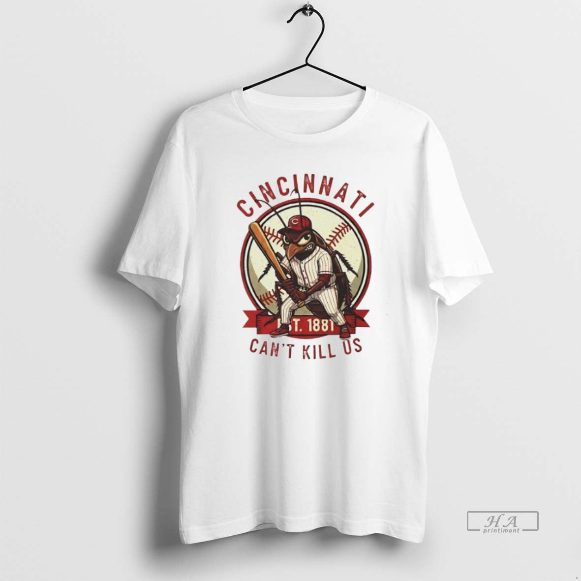Official Cincinnati Est 1881 Cant Kill Us Cincinnati Reds Baseball - clothing by TeeHivey.com