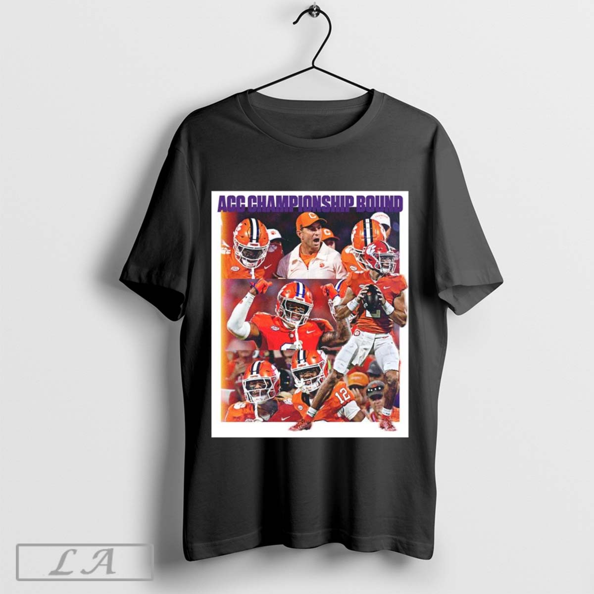Official Clemson Tigers Are Headed To The Acc Championship Bound 2024 Poster - clothing by TeeHivey.com