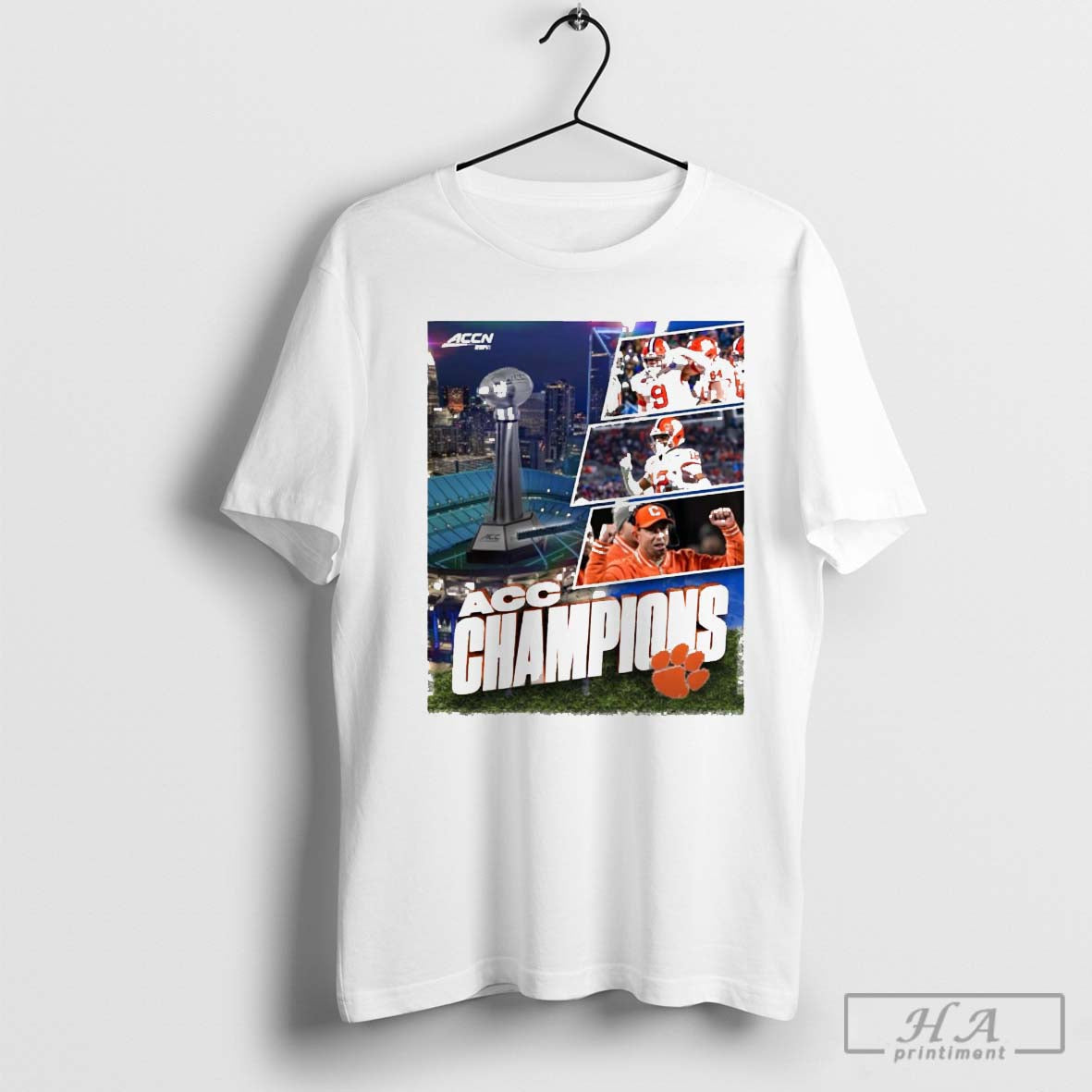 Official Clemson Tigers Are The Acc Football Conference Champions 2024 Poster - clothing by TeeHivey.com