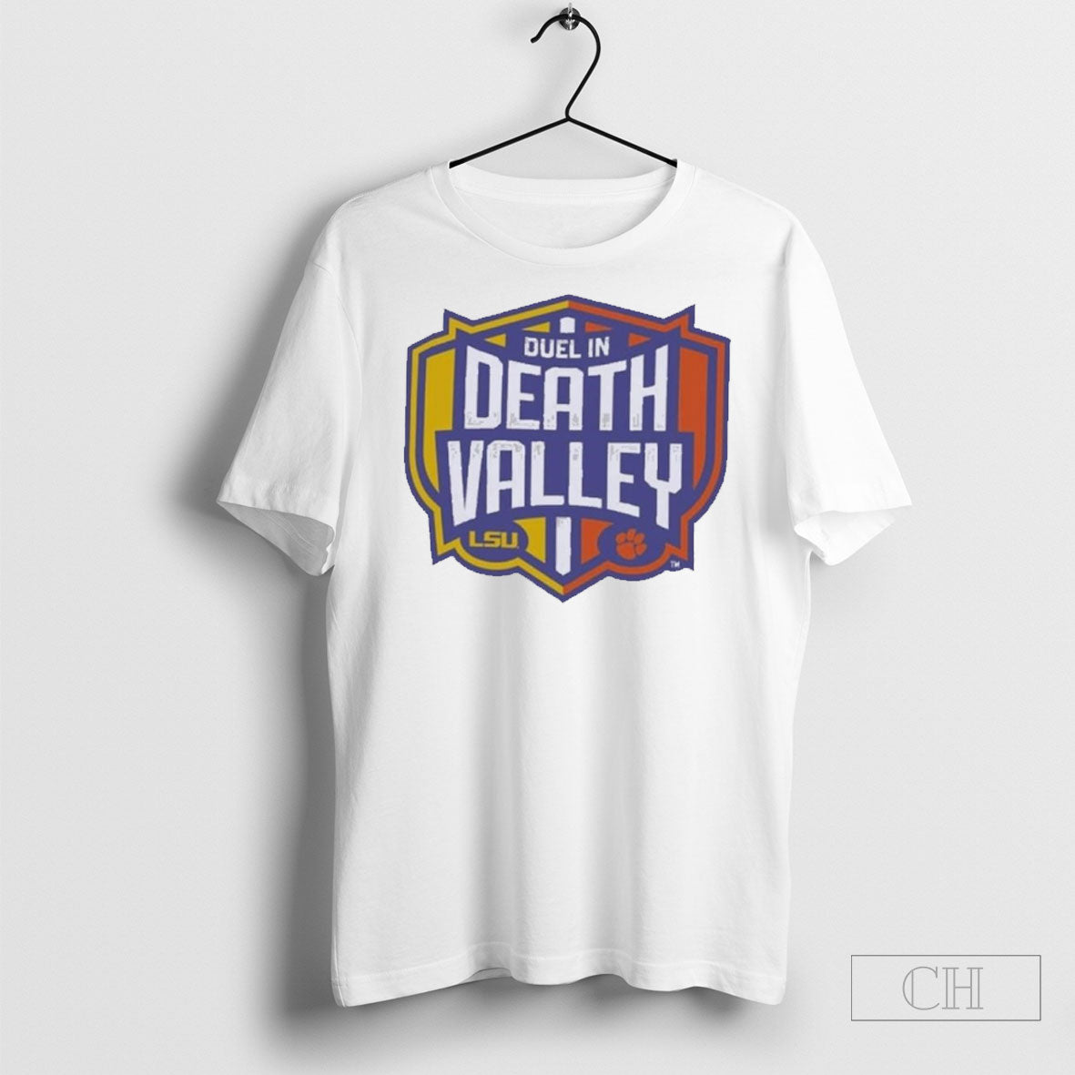 Official Clemson Vs Lsu Duel In Death Valley 2025 T Sweater