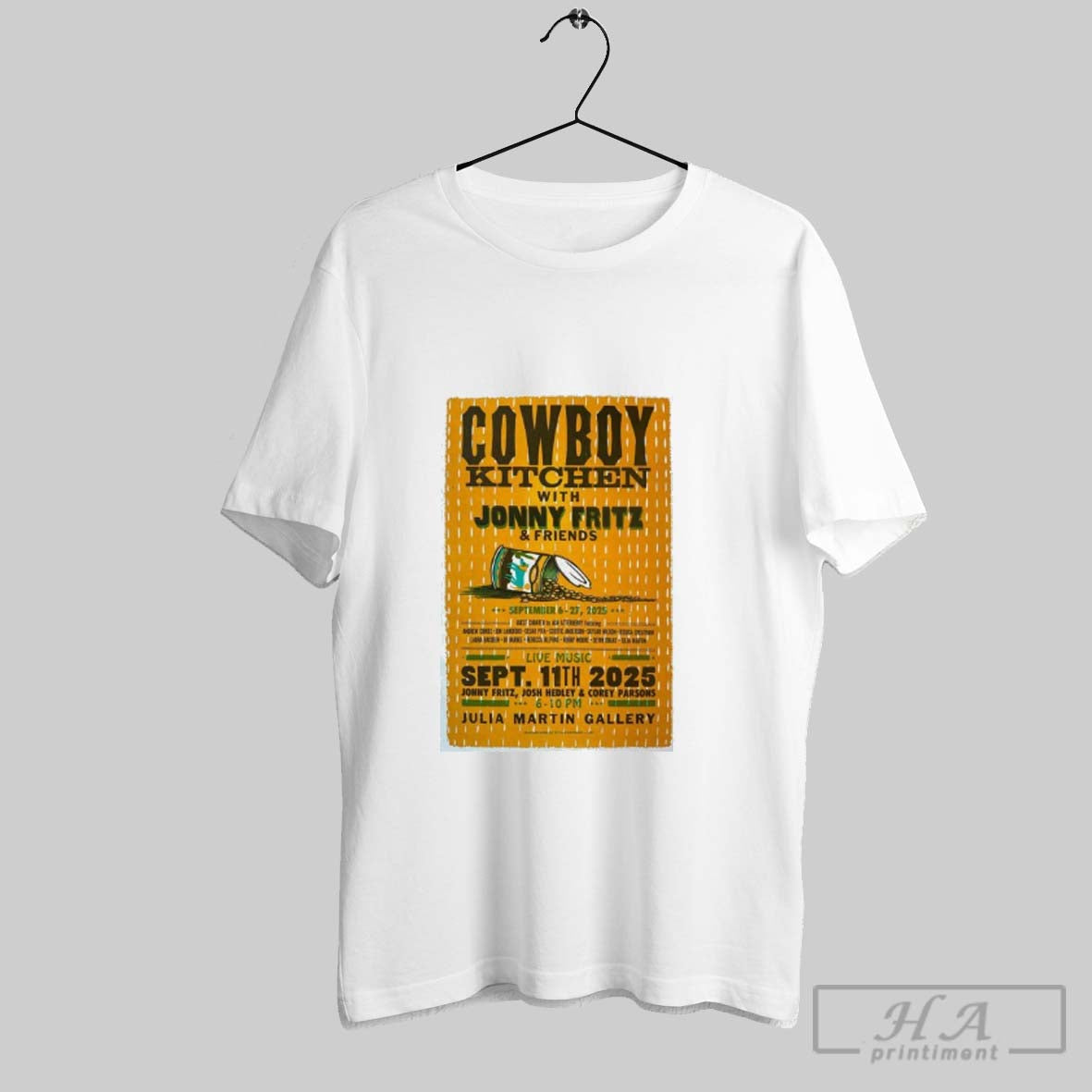 Official Cowboy Kitchen With Jonny Fritz Friends Sep 6 27 2025 - clothing by TeeHivey.com