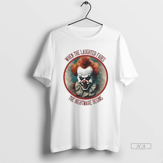 Official Crackles The Clown When The Laughter Fades The Nightmare Begins - clothing by TeeHivey.com