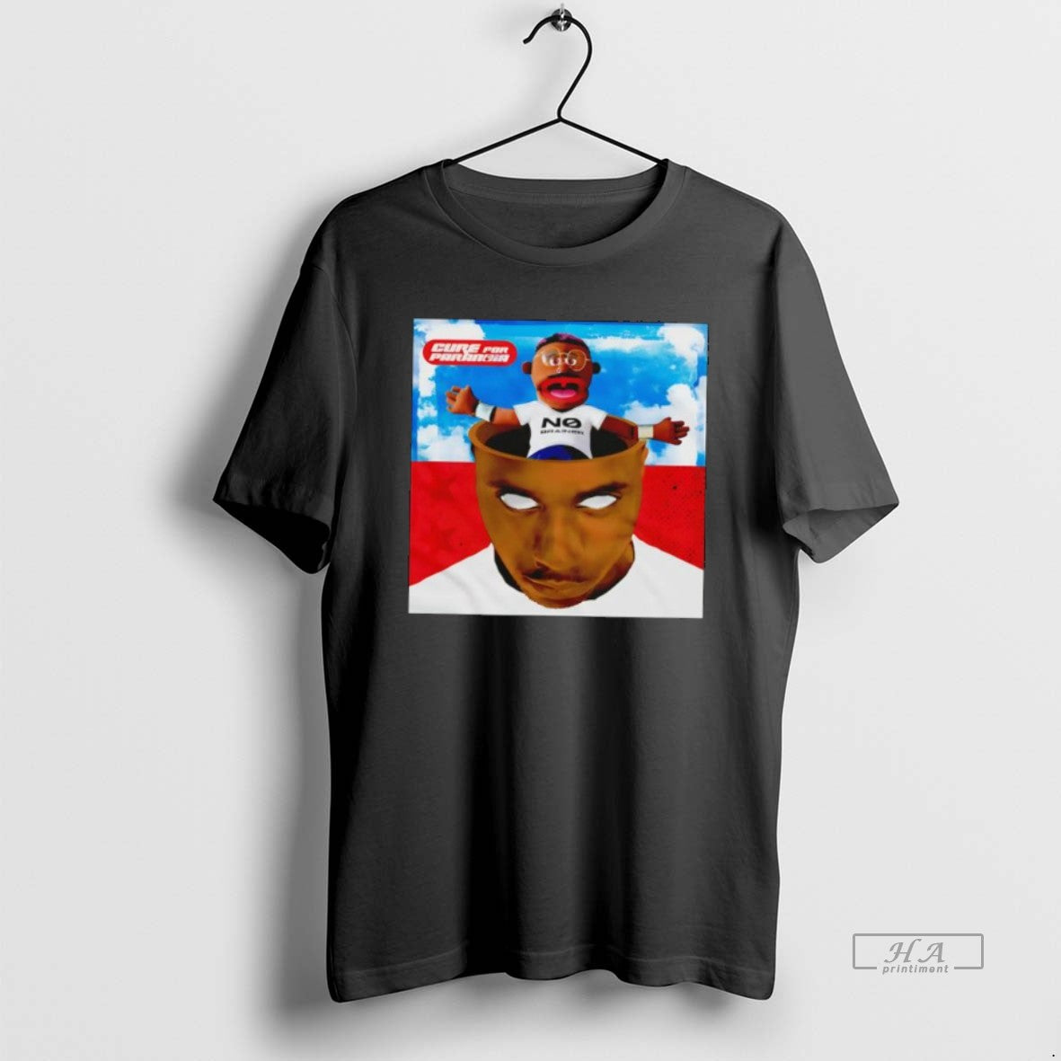 Official Cure For Paranoia No Brainer Picture - clothing by TeeHivey.com