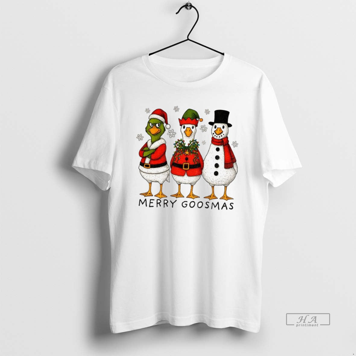 Official Cute Christmas Goose Movie Characters Merry Goosmas 2025 - clothing by TeeHivey.com
