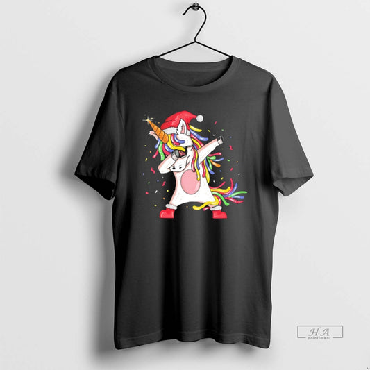 Official Dabbing Rainbow Unicorn Christmas Party - clothing by TeeHivey.com