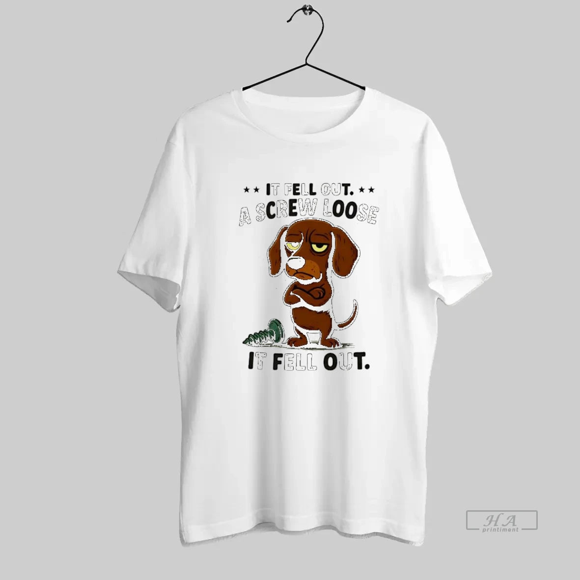 Official Dachshund It Fell Out A Screw Loose It Fell Out - clothing by TeeHivey.com