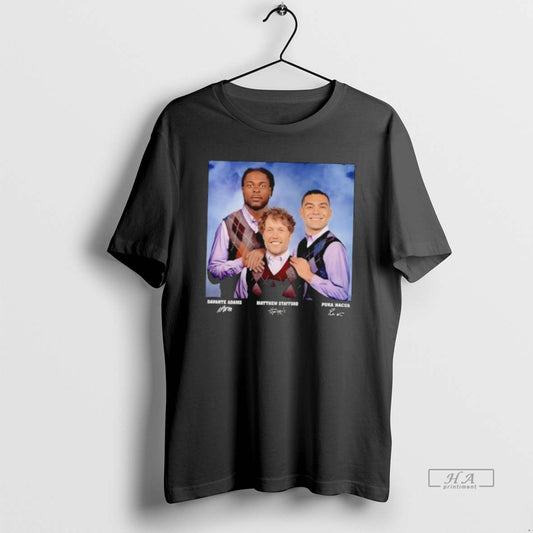 Official Davante Adams Puka Nacua Matthew Stafford Football Los Angeles Step Brothers - clothing by TeeHivey.com