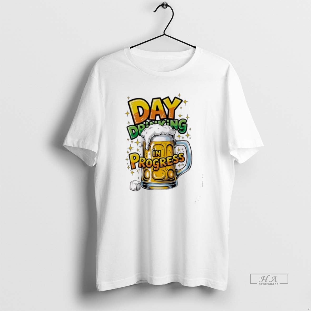 Official Day Drinking In Progress Beer - clothing by TeeHivey.com