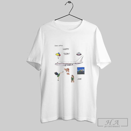 Official Dear Jeffrey Happy 50th Joel Painting - clothing by TeeHivey.com