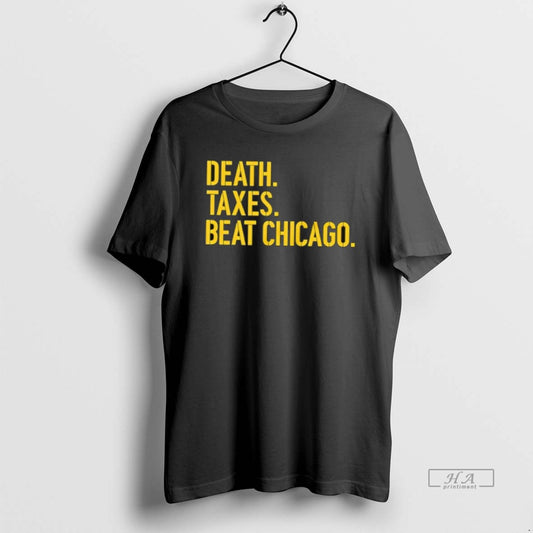 Official Death Taxes Beat Chicago - clothing by TeeHivey.com