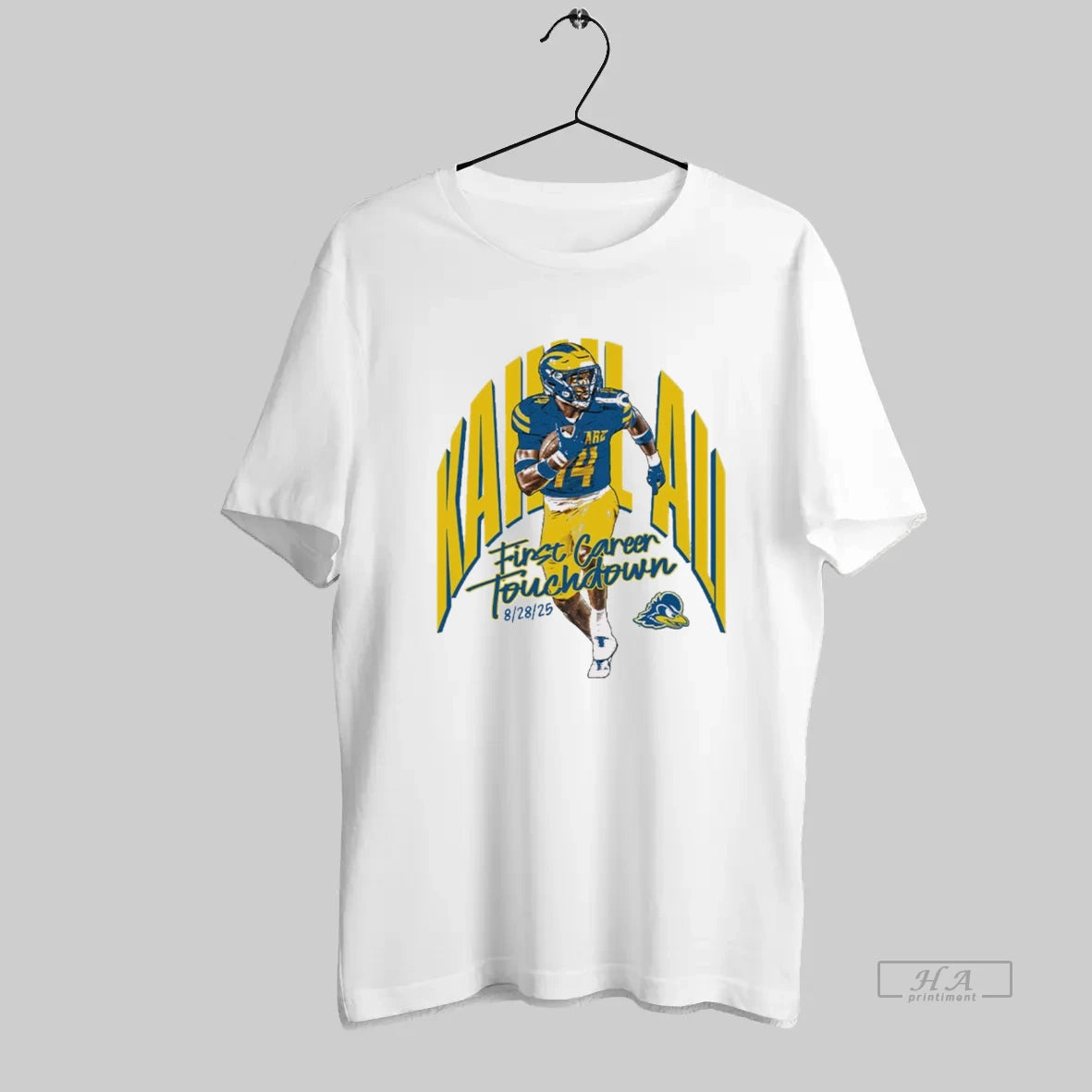 Official Delaware Ncaa Football Kahlil Ali First Career Touchdown 8 28 2025 - clothing by TeeHivey.com