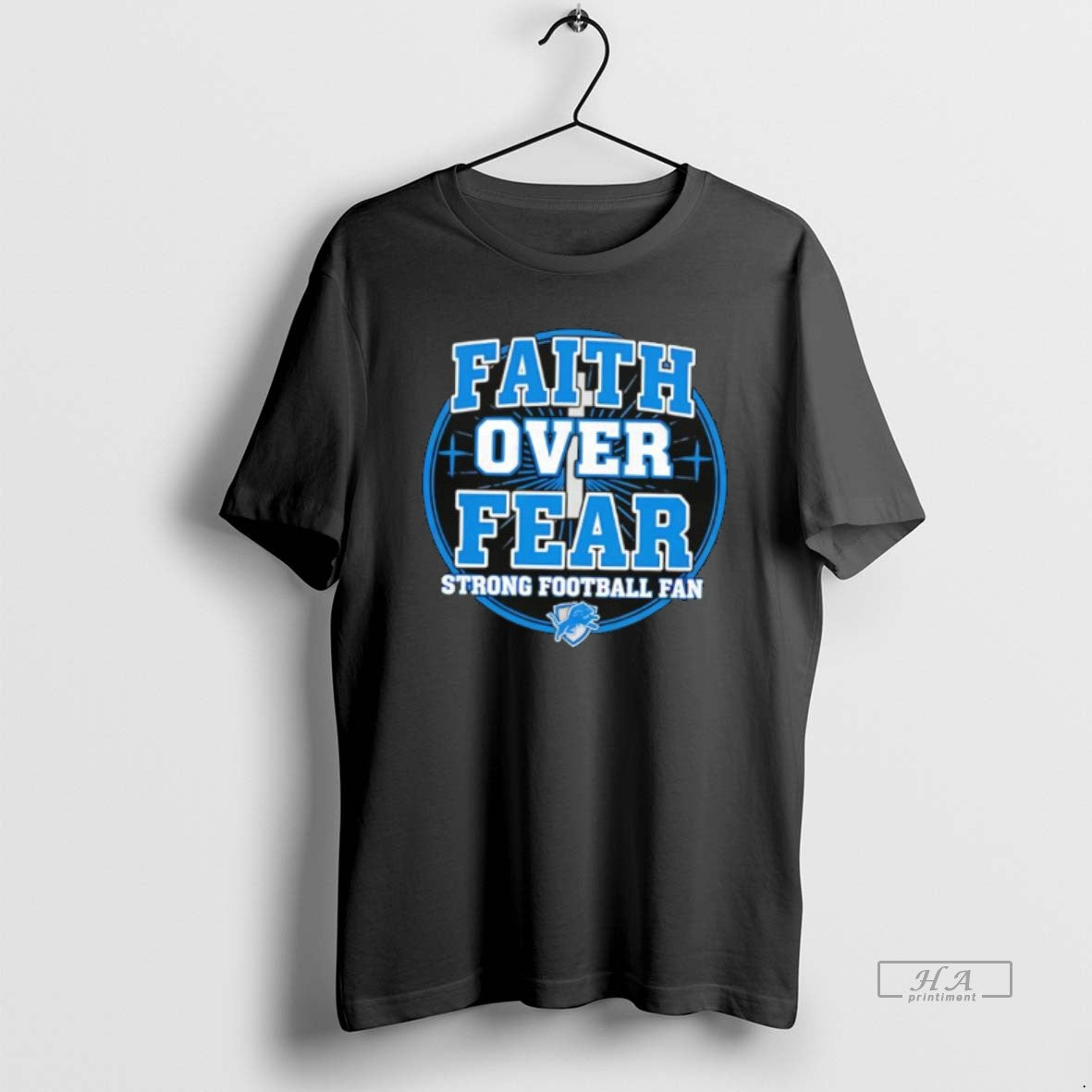Official Detroit Lions Faith Over Fear Strong Football Fan - clothing by TeeHivey.com