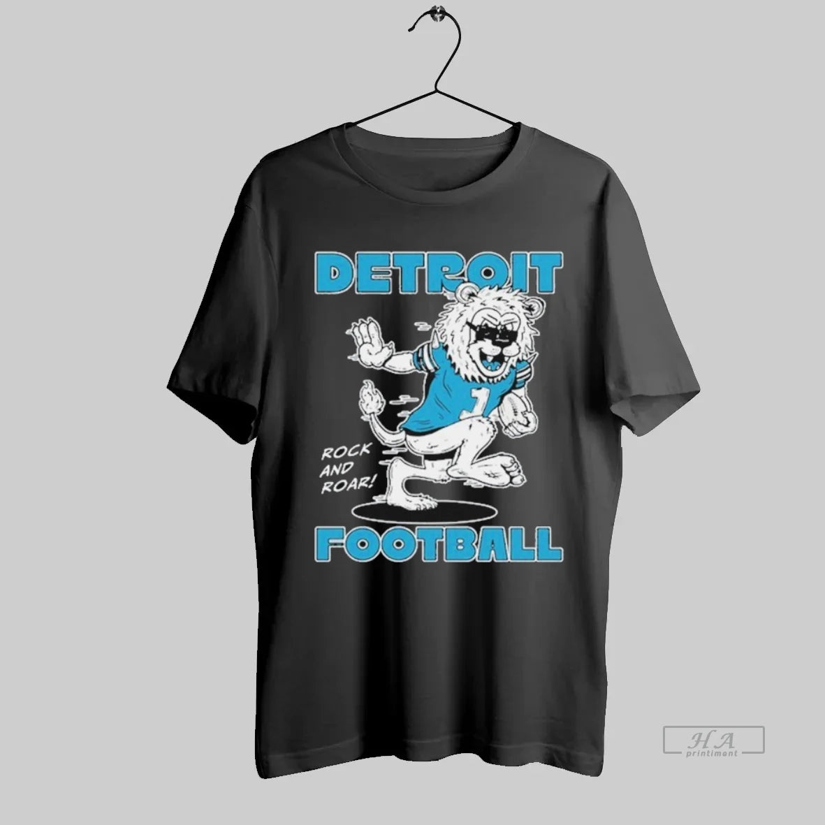 Official Detroit Lions Rock And Roar Mascot - clothing by TeeHivey.com