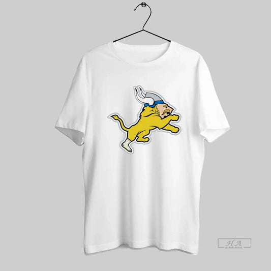 Official Detroit Lions X Minnesota Vikings Logo Combination Funny Graphic - clothing by TeeHivey.com