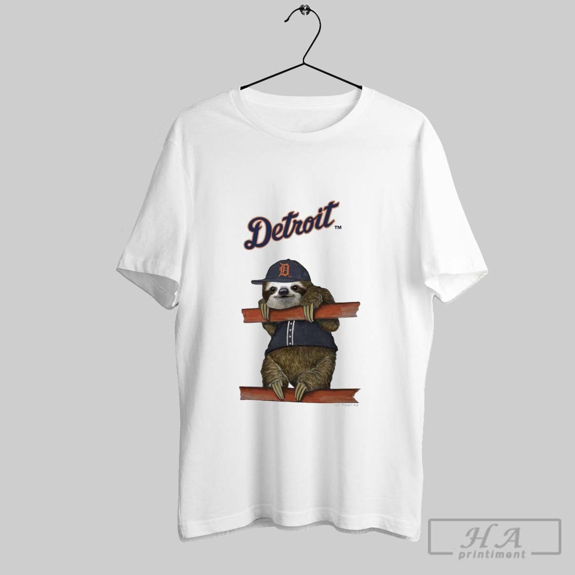 Official Detroit Tigers Tiny Turnip Sloth 2025 - clothing by TeeHivey.com