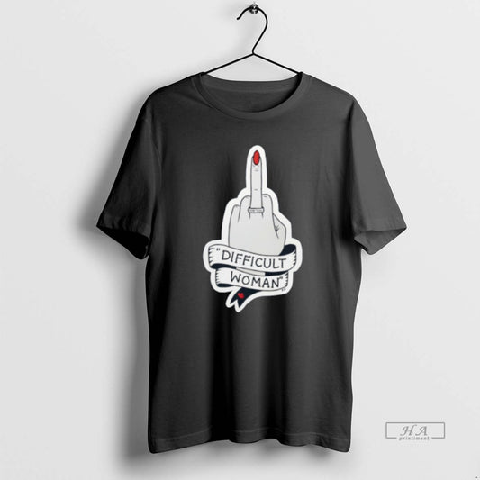 Official Difficult Woman Middle Finger