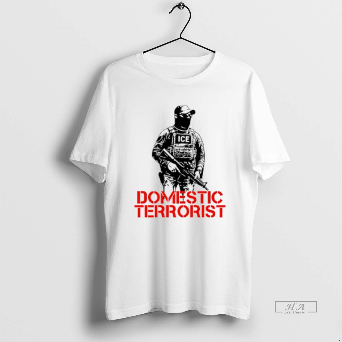 Official Domestic Terrorist Abolish Ice - clothing by TeeHivey.com