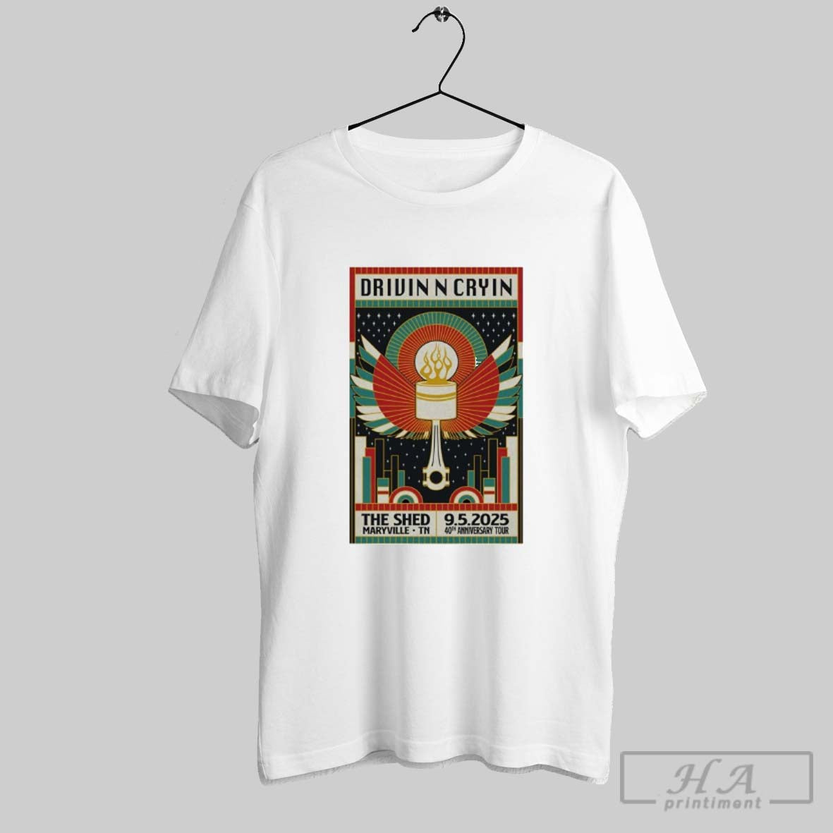 Official Drivin N Cryin Tour The Shed Maryville Tn 05 Sept 2025 - clothing by TeeHivey.com