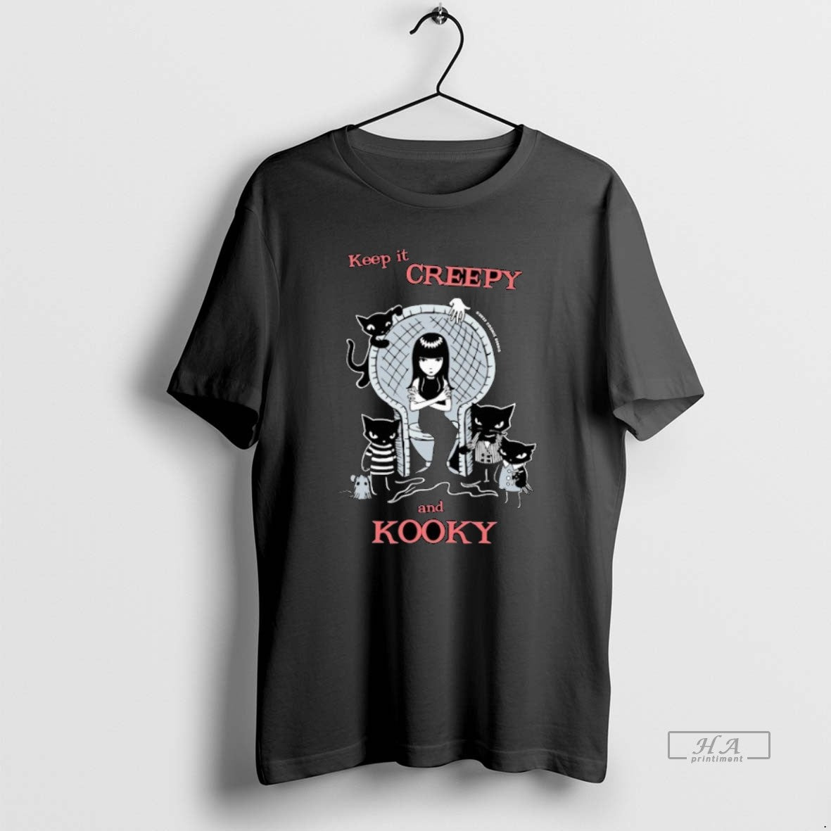 Official Emily The Strange Keep It Creepy And Kooky - clothing by TeeHivey.com