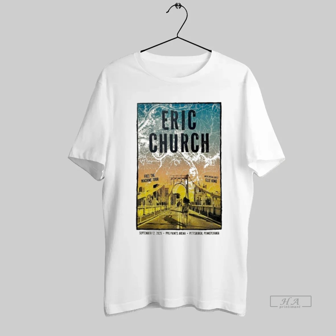 Official Eric Church Sept 12 2025 Pittsburgh Pennsylvania - clothing by TeeHivey.com