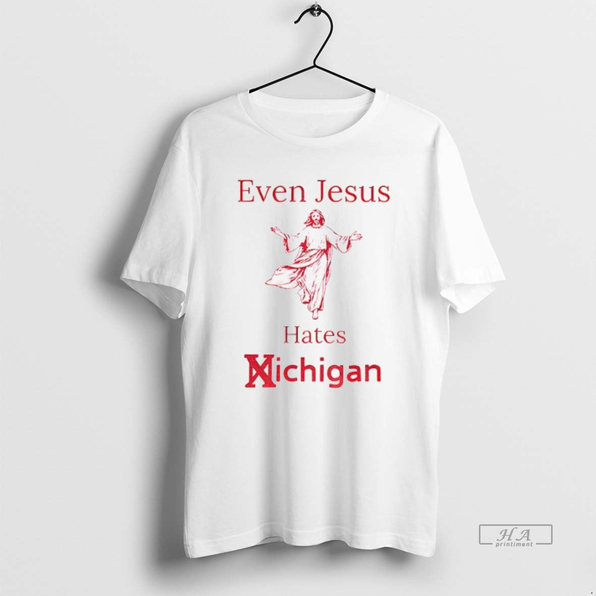Official Even Jesus Hates Michigan Osu Ohio State - clothing by TeeHivey.com