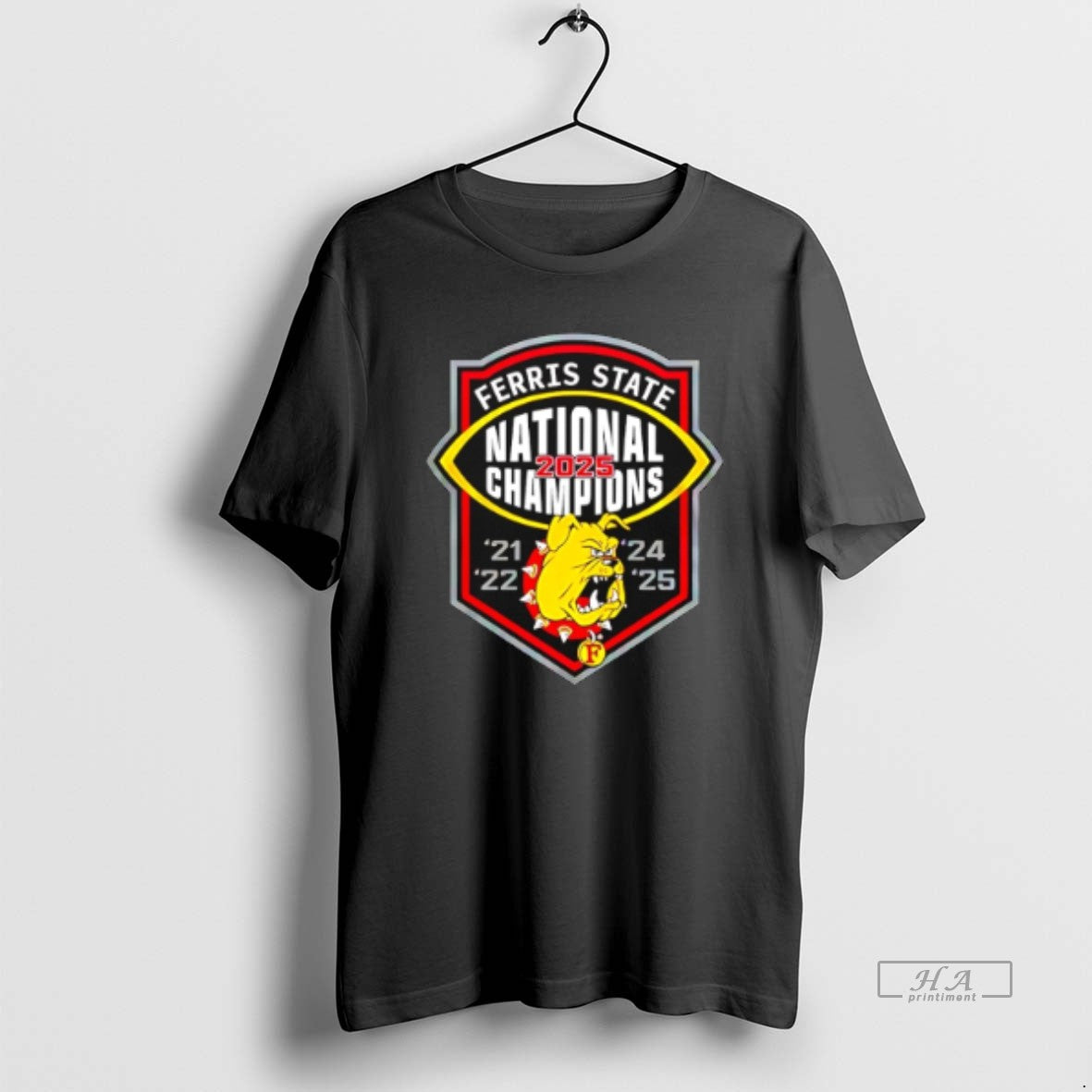 Official Ferris State Back To Back 2025 National Champions 21 22 24 25 - clothing by TeeHivey.com