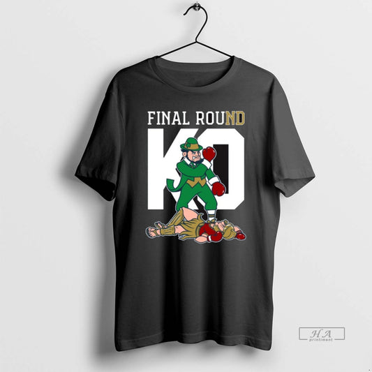 Official Final Round Ko Notre Dame Fighting Irish Defeats Trojans Mascot - clothing by TeeHivey.com