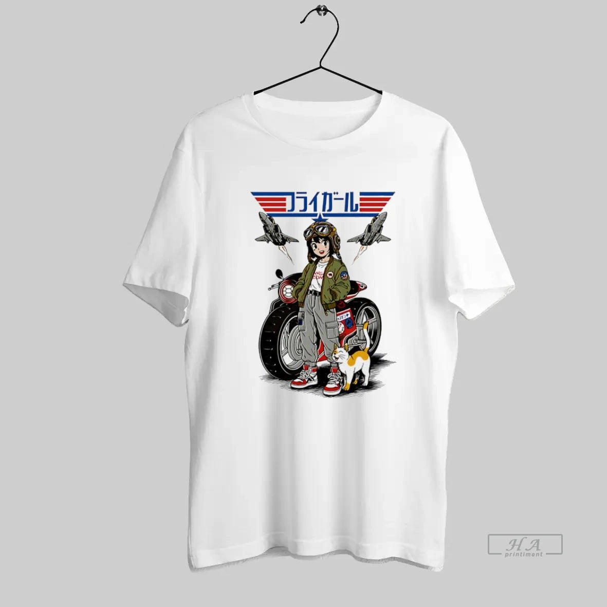 Official Fly Girl Anime Style - clothing by TeeHivey.com