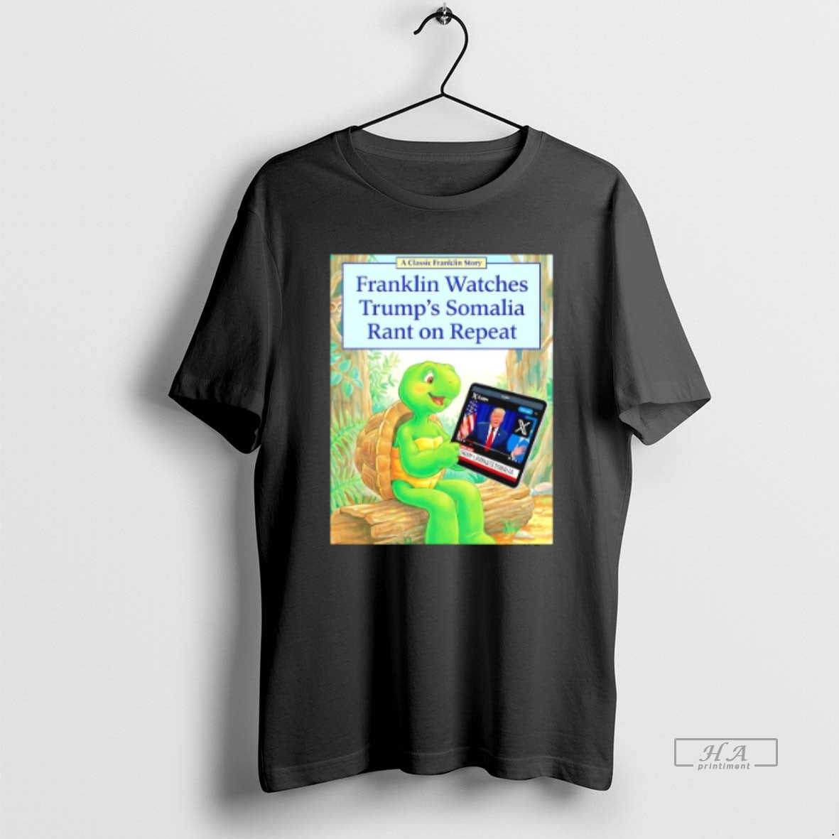 Official Franklin Watches Trumps Somalia Rant On Repeat - clothing by TeeHivey.com