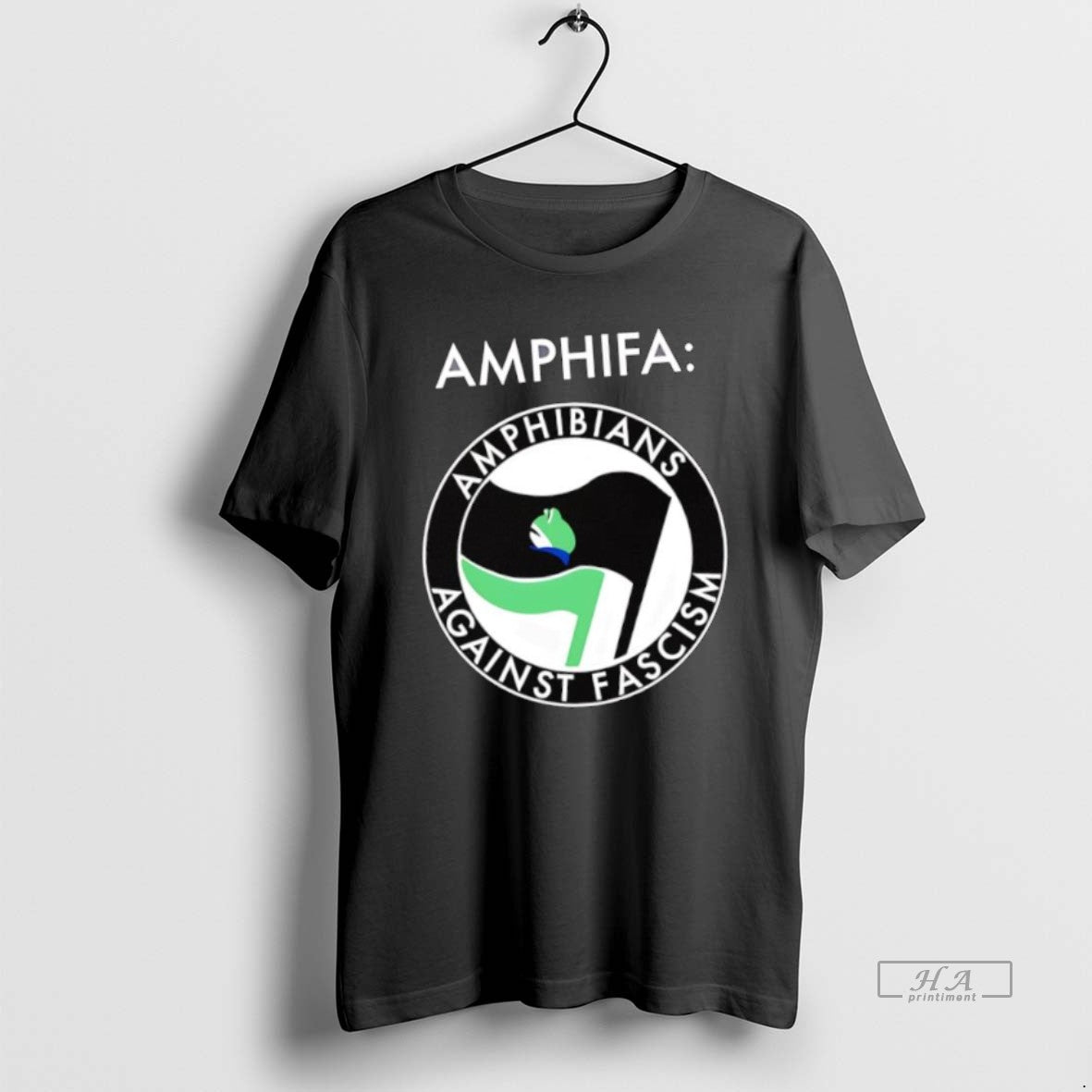 Official Frog Amphifa Amphibians Against Fascism - clothing by TeeHivey.com