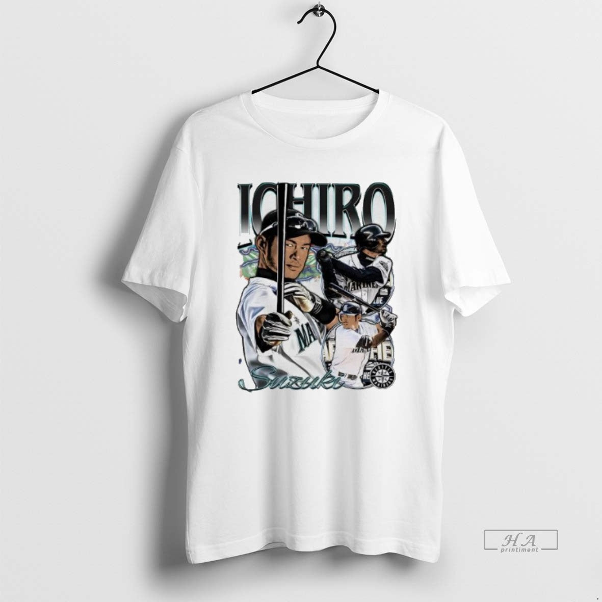 Official Gwdsdlz3 Ichiro Suzuki Seattle Mariners Picture Collage - clothing by TeeHivey.com
