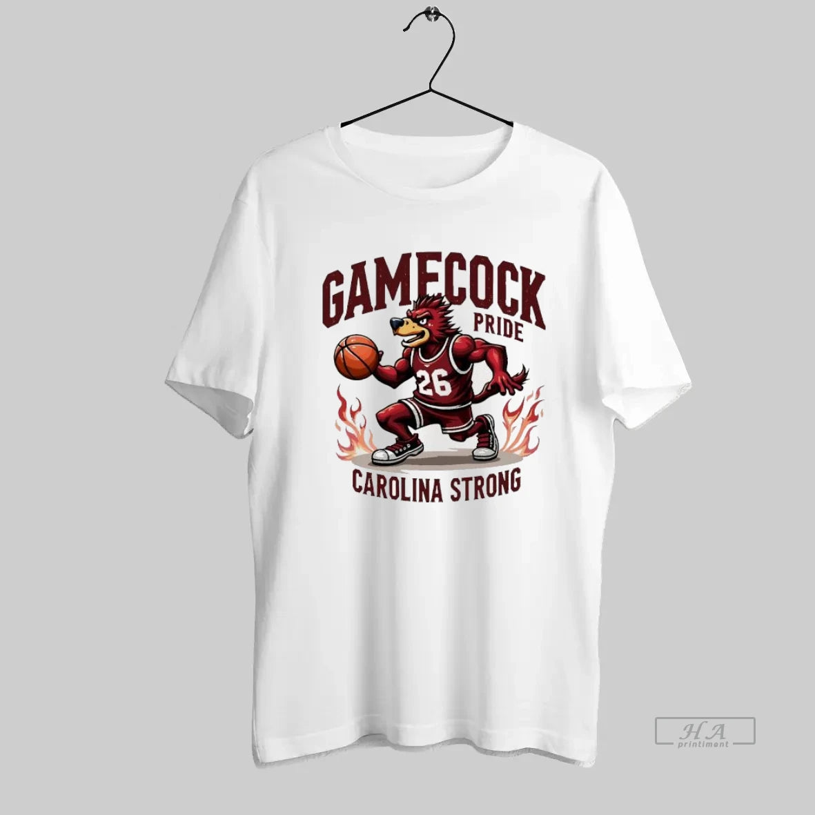 Official Gamecock Basketball Carolina Strong Pride Spirit Power Flames Victory Passion - clothing by TeeHivey.com