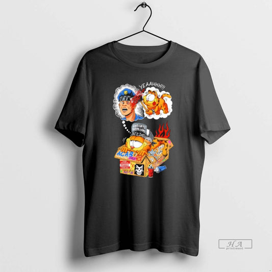 Official Garf Love Cats Hate Cops Acab Graphic - clothing by TeeHivey.com